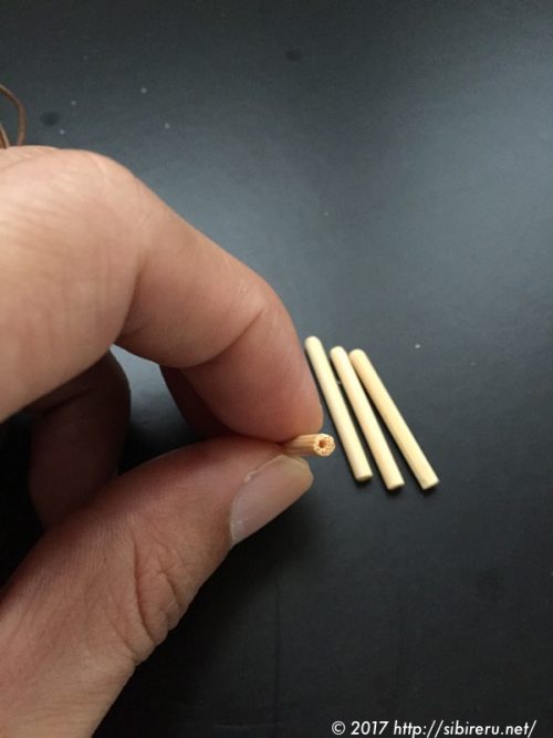 ドールハウス用籐椅子材料