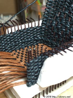 ミニチュア籐椅子作り方画像アップ