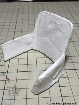 ミニチュアウィッカーチェア紙粘土