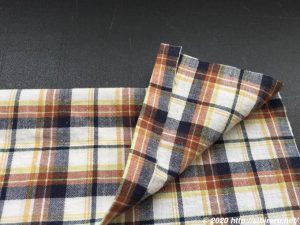 手縫い自作マスク作成１