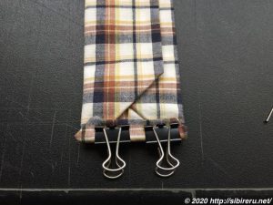 手縫いマスククリップ代用１