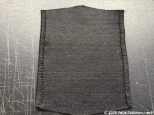 黒フェルト生地2